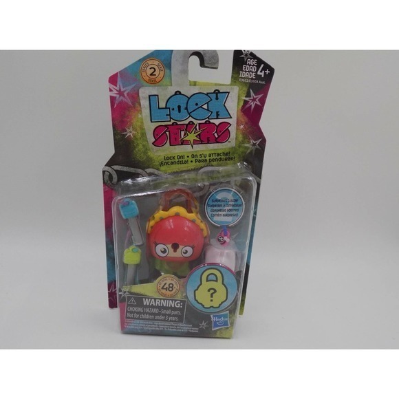 LOCK STARS Basic‎ Series 2 FLOWER Decorative Lock + Surprise Mini Lock - Picture 3 of 3